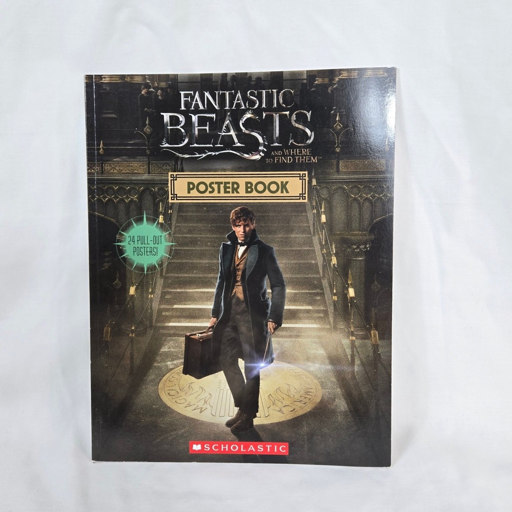 Fantastic Beasts and Where to‎ Find Them 24 Page Poster Book Paperback NEW